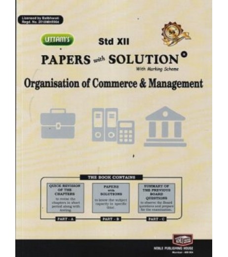 Uttams Paper Solution Std 12 Organisation of Commerce and Management Commerce - SchoolChamp.net