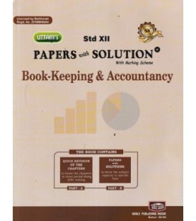 Uttams Paper Solution Std 12 Book Keeping and Accountancy