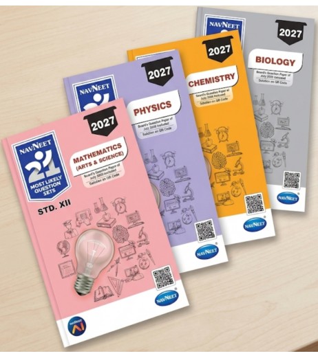 Navneet 21 PCMB Most Likely Question sets HSC Class 12 Navneet 21 PCMB Most Likely Question sets HSC Class 12 for 2027 Exam