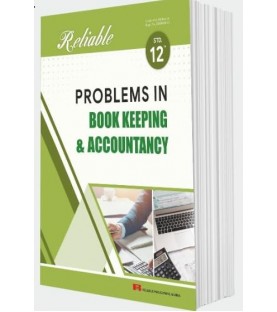 Reliable Problems in Book Keeping & Accountancy Class 12 MH Board | Latest Edition