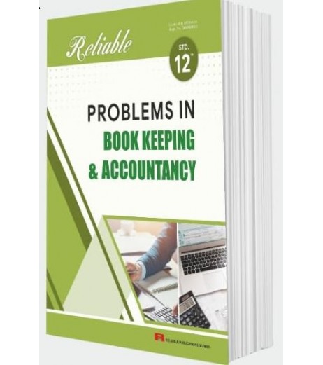 Reliable Problems in Book Keeping & Accountancy Class 12 MH Board | Latest Edition