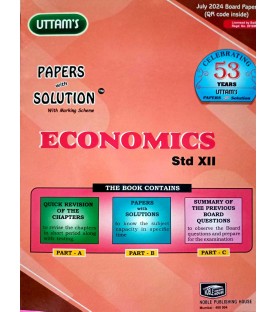 Uttams Paper Solution Std 12 Economics