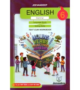 Jeevandeep English Grammar And Language Study Writing Skills (Course-Cum Workbook) Class 6 Std.