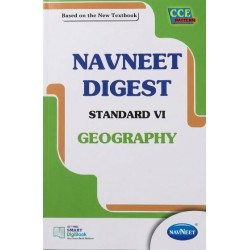 Navneet Digest Geography Std 6 Maharashtra State Board |