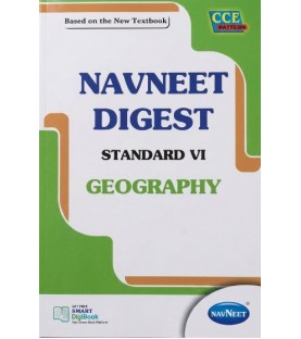Navneet Digest Geography Std 6 Maharashtra State Board | 2026-27 Edition