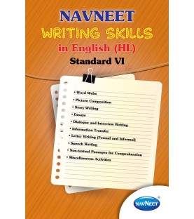 Navneet Writing Skills in English HL  Std 6 | English Medium