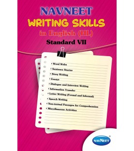 Navneet Writing Skills in English HL Std 7 | English Medium