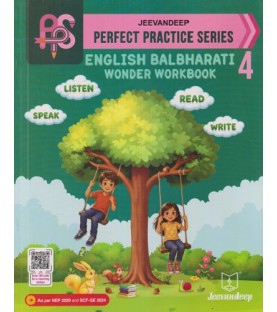 Jeevandeep English Balbharati Workbook std 4 Maharashtra State Board 