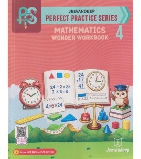 Jeevandeep Mathematics Workbook std 4 Maharashtra State Board 
