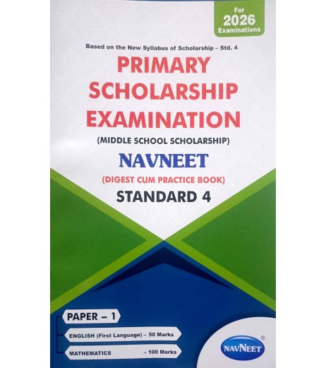 Navneet Primary Scholarship Examination Std 4 Paper 1 Navneet Primary Scholarship Examination Std 4 Paper 1