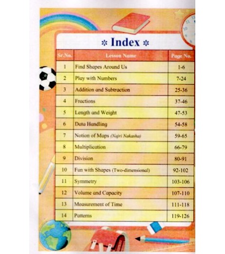 Mathematics class 3 Maharashtra State Board  | 2026-27 Edition