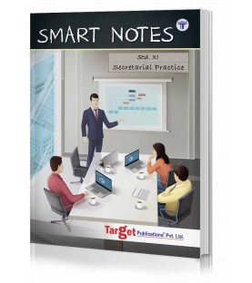 Target Publication Std.11th Secretarial Practice Notes, Commerce (MH Board)