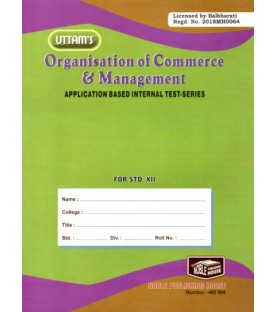 Uttam Organisation Of Commerce and Management OCM Project Book for Std 12