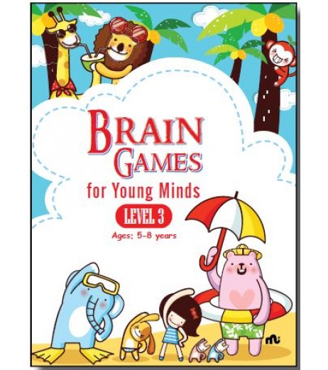 Brain Games For Young Minds Level 3 | Ages: 5-8 years