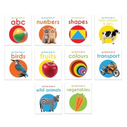 My First Library: Boxset of 10 Board Books for Kids
