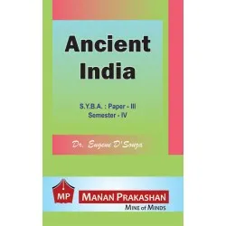 Ancient India Paper-III S.Y.B.A.Sem 4 Manan Prakashan