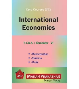 International Economics T.Y.B.A.Sem 6 Manan Prakashan