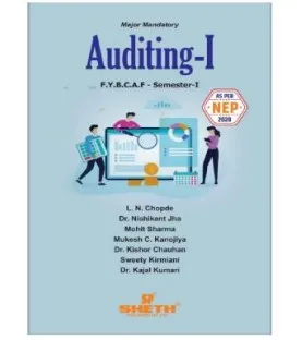 Auditing FYBAF Sem 1 Sheth Publication| NEP 2020 