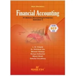 Financial Accounting-I  FYBAF Sem 1 Sheth Publication| NEP