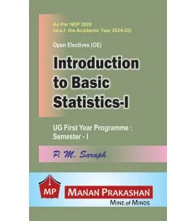Introduction to Basic Statistics UG First Year Programme Sem 1 Manan Prakashan