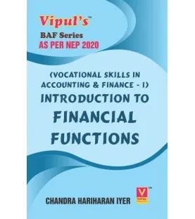 Vocational Skills in Accounting and Finance Paper -1  FYBAF Sem 1 Vipul Prakashan | NEP 2020 