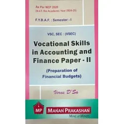 Vocational Skills in Accounting and Finance Paper -2  FYBAF