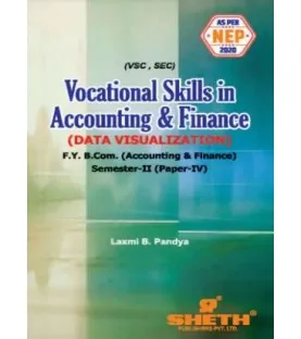 Vocational Skills in Accounting and Finance Paper -4  FYBAF Sem 2 Sheth Publication | NEP 2020 