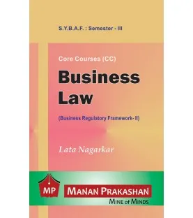 Business Regulatory Framework (Business Law – II) SYBAF Manan Prakashan