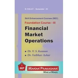 Financial Market Operations  SYBAF Sem 3 Manan Prakashan