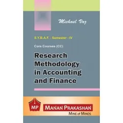 Research Methodology in Accounting and Finance SYBAF Sem 4 Manan Prakashan