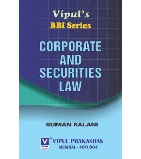 Corporate and Securities Law SyBBI Sem 4 Vipul Prakashan