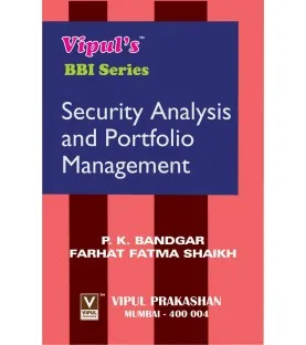 Security Analysis and Portfolio Management TYBBI Sem 6 Vipul Prakashan