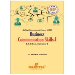 Business Communication Skills-I  FYBcom Sem 1 Sheth