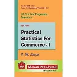 Practical Statistics for Commerce-1  UG First Year