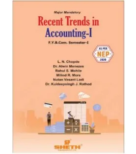 Recent Trends in Accounting FYBcom Sem 1 Sheth Publication