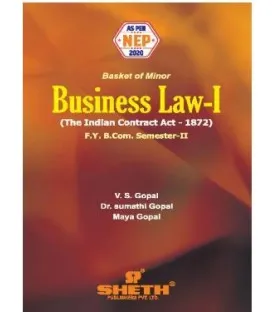 Business Law FYBcom Sem 2 Sheth Publication