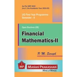 Financial Mathematics-II UG First Year Programme Sem 2 Manan Prakashan
