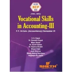 Vocational Skills in Accounting - III FYBcom Sem 2 Sheth