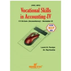 Vocational Skills in Accounting - IV FYBcom Sem 2 Sheth