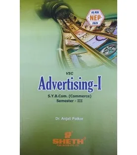 Advertising-1 SyBcom sem 3 Sheth Publication | NEP 2020