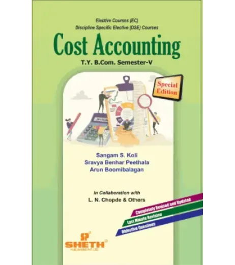 Cost Accounting TYBcom Sem 5 Sheth Publication
