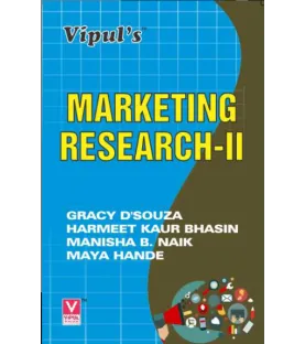 Marketing Research 2 TYBcom Sem 6 Vipul Prakashan
