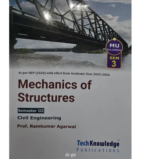 Buy Mechanics of Structures Sem 3 Civil Engg Tech-Knowledge books ...