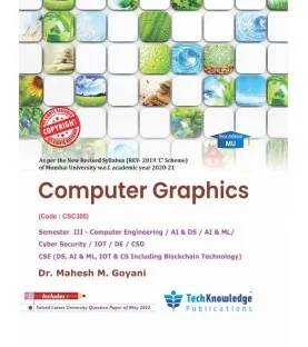 Computer Graphics Second Year Sem 3 Computer Engg Techknowledge Publication