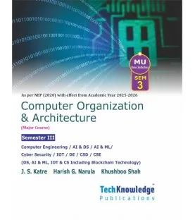 Computer Organization and Architecture Sem 3 Computer Engg Techknowledge Publication | NEP 2020