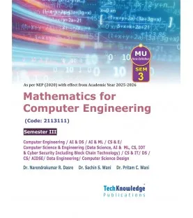 Mathematics for Computer Engineering  Sem 3 Computer Engg Techknowledge Publication | NEP 2020