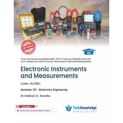 Electronic Instruments and Measurements  Sem 3 Electronics Engineering | Tech-Knowledge Publication | Mumbai University