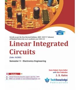 Linear Integrated Circuits Sem 5 Electronics Engineering | Techknowledge Publication | Mumbai University