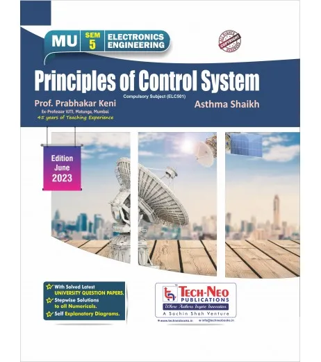 Principles Of Control System Sem 5 Electronics Engineering | Techneo Publication | Mumbai University