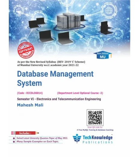 Buy Database Management System Sem 6 E&TC Techknowledge books Online ...
